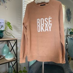 Brunette the Label ROSE OKAY sweatshirt